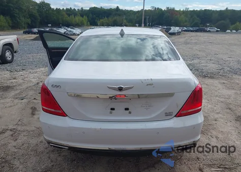 2017 Genesis G90 3.3T Premium из США, поврежденный, VIN KMHG34JA0HU024383